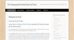 Desktop Screenshot of firstcongregational.net